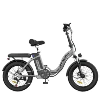 HITWAY BK6M Folding Ebike Silver product image view 12
