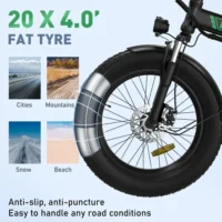 HITWAY BK11M Folding Ebike product image view 6