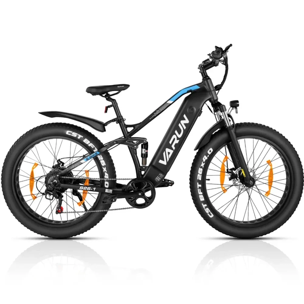 VARUN S26-1 Electric Bike Black product image view 1
