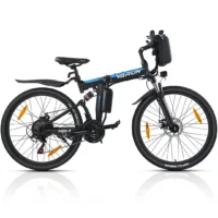 VARUN M26-3 Electric Bike Black product image view 4