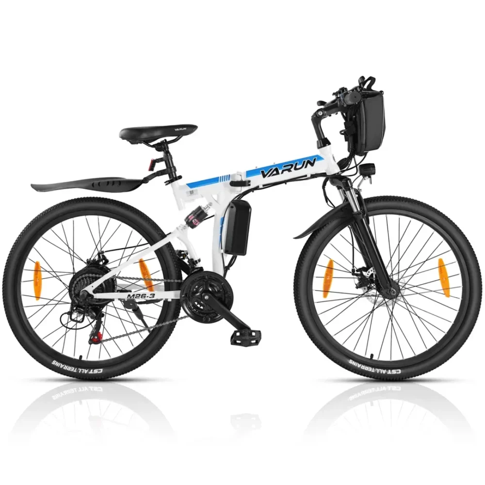 VARUN M26-3 Electric Bike White product image view 1