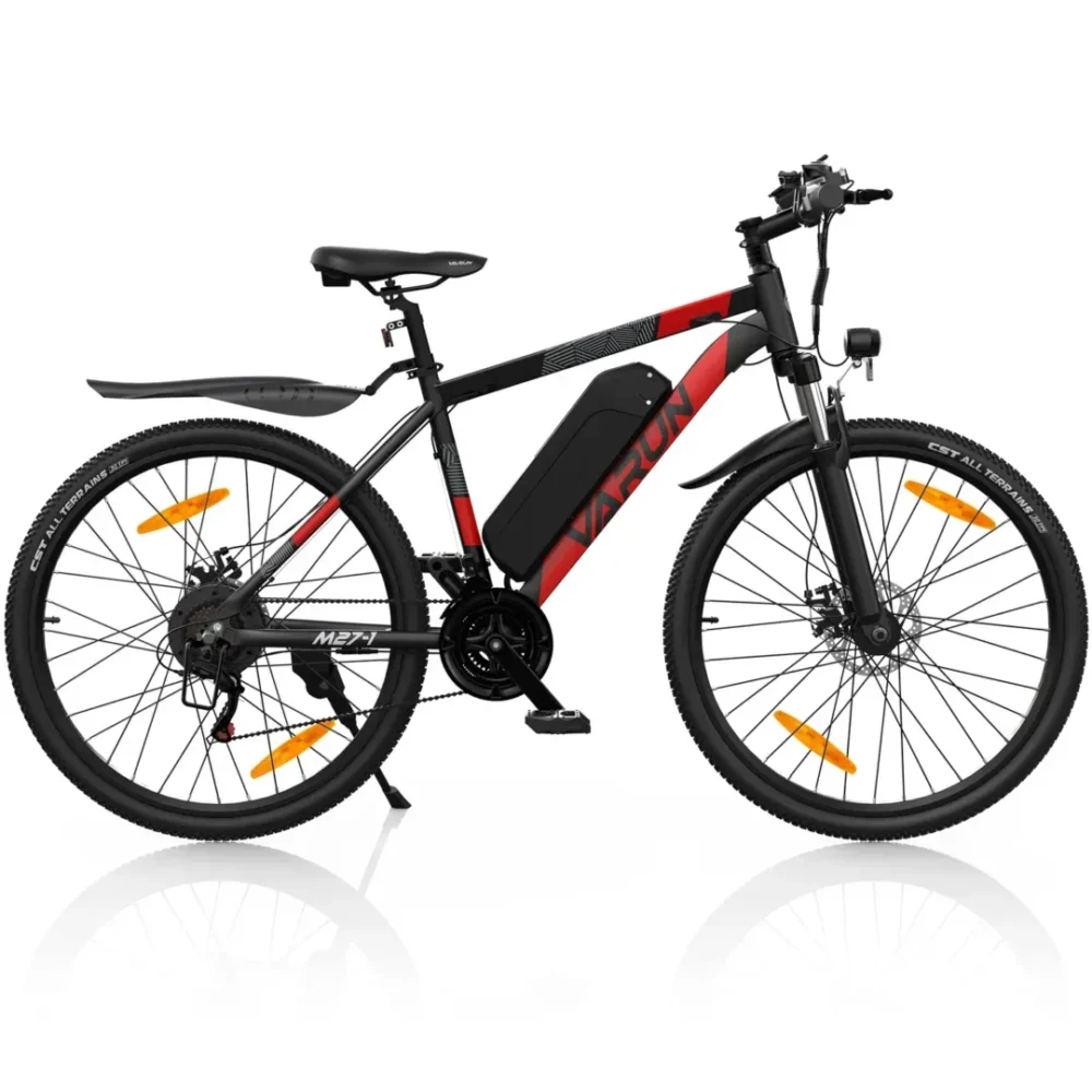 VARUN M27-1 Electric Bike Red product image view 2