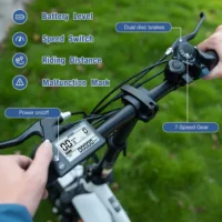EVERCROSS EK6 Foldable Electric Mountain Bike product image view 4