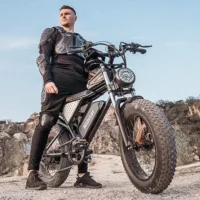 New Ridstar Q20 Lite Fat Tire Electric Bicycle ( rebranded in YVY C20 Lite) product image view 2