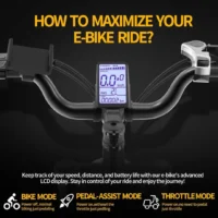 Ridstar Q20 48V 20AH Fat Tire Ebike ( rebranded as YVY C20-available now) product image view 4