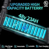 New Ridstar H20Pro Folding Electric Bike product image view 4