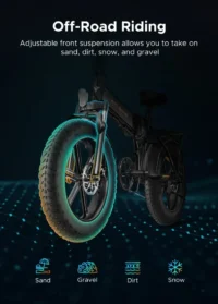 Engwe EP-2 Pro Front Suspension Foldable E-bike product image view 12