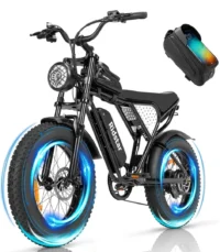 New Ridstar Q20 Lite Fat Tire Electric Bicycle ( rebranded in YVY C20 Lite) product image view 1