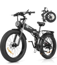 Ridstar DC26 Folding Fat Tire Mountain Electric Bike product image view 1