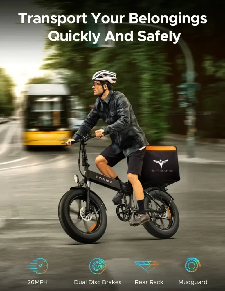 Engwe EP-2 Pro Front Suspension Foldable E-bike product image view 2