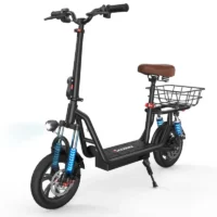 iScooter i12 Electric Scooter with Seat & Carry Basket product image view 1