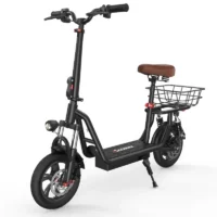 iScooter i12 Electric Scooter with Seat & Carry Basket product image view 18