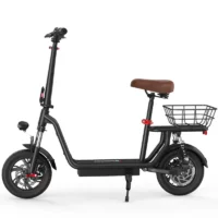 iScooter i12 Electric Scooter with Seat & Carry Basket product image view 12