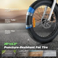 isinwheel U7 Cargo Bike product image view 8