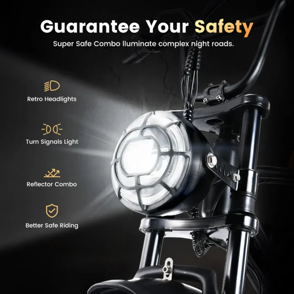 CYCROWN CycRun Moped Style Electric Bike product image view 2