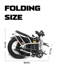 VICTRIP® TITAN S Foldable Ebike product image view 5