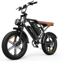 CYCROWN CycHunter Moped Electric Bike Black product image view 1
