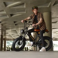 CYCROWN CycRun Moped Style Electric Bike product image view 5