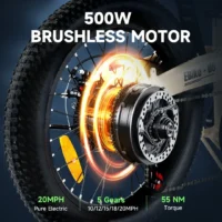 iSinwheel U5 Folding Electric Bike product image view 12