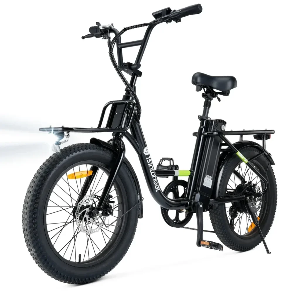 isinwheel U7 Cargo Bike Black product image view 1