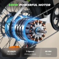 isinwheel U7 Cargo Bike product image view 14