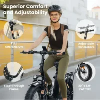 CYCROWN CycFree 120KM Long Range Electric Bike product image view 5