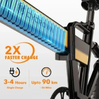 CYCROWN Knight Folding Electric Bike for Adults product image view 3