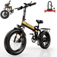 CYCROWN Knight Folding Electric Bike for Adults product image view 1