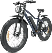 isinwheel M10Plus Electric Bike for Adults Blue product image view 1