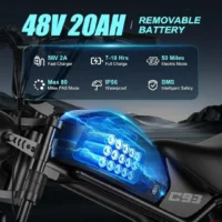 Emoko Electric Bike for Adults product image view 16
