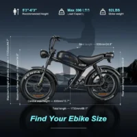Emoko Electric Bike for Adults product image view 18