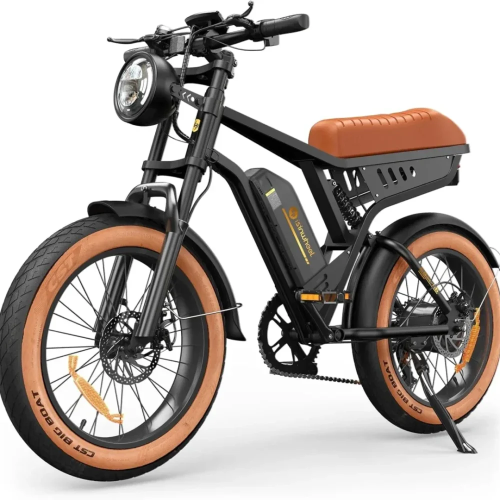 isinwheel R6 Retro Electric Bike for Adults product image view 1