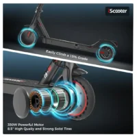 iScooter i9 Foldable Commuting Electric product image view 2