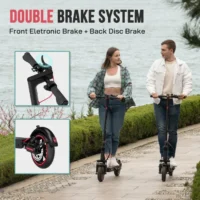 EVERCROSS EV85F Electric Scooter, 8.5'' Solid Tires & APP Control product image view 2