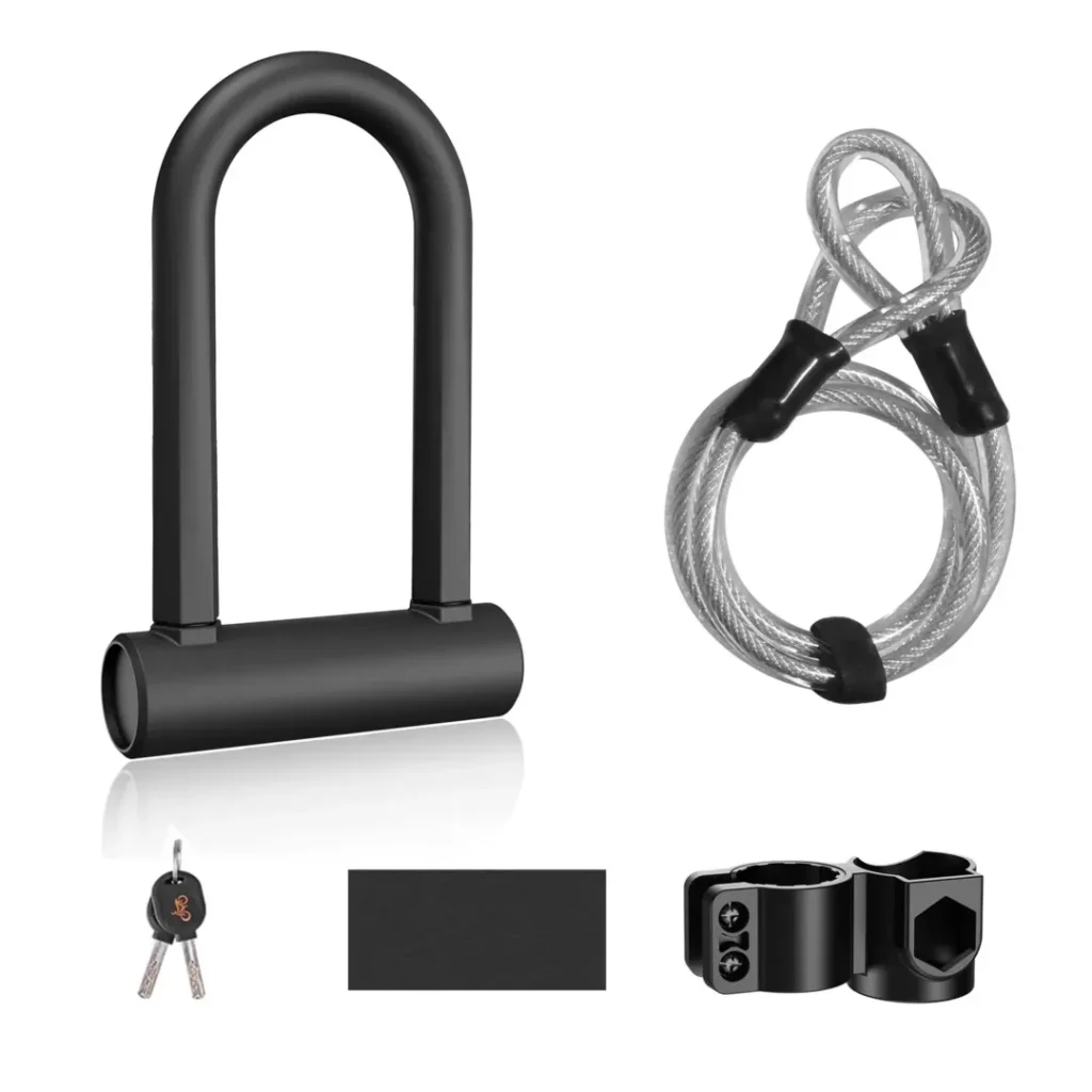 iSinwheel Heavy Duty Security U Cable Lock product image view 1