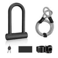 iSinwheel Heavy Duty Security U Cable Lock product image view 1