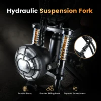 CYCROWN CycRun Moped Style Electric Bike product image view 10