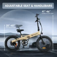 iSinwheel U5 Folding Electric Bike product image view 5
