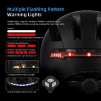 Smart Bike Helmet product image view 4