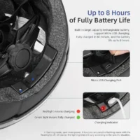 Smart Bike Helmet product image view 3