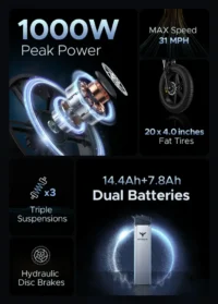 ENGWE X20 Super E-bike product image view 11