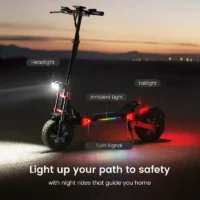 iScooter iX8 Off-Road Dual Electric Scooter product image view 8