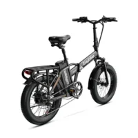Euybike F6 Long Range Fat Tire Electric Bike Black product image view 9