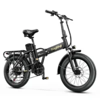 Euybike F6 Long Range Fat Tire Electric Bike Black product image view 5