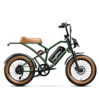Euybike S4 Long Range Moped-Style Electric Bike Green product image view 15