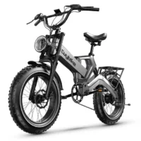 Euybike K6 Pro (K6F) Long Range Fat Tire Electric Bike Gray product image view 1