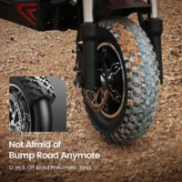 iScooter iX8 Off-Road Dual Electric Scooter product image view 6