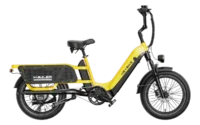 Heybike Hauler Electric Cargo Bike Single Battery Yellow product image view 12
