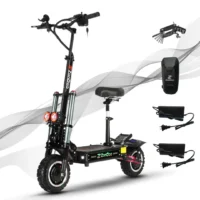 ZonDoo ZO03 Plus Electric Scooter For Adults / Dual Up To product image view 1