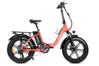 Vitilan U7 Step-thru Foldable Fat Tire Electric Bike Red product image view 23